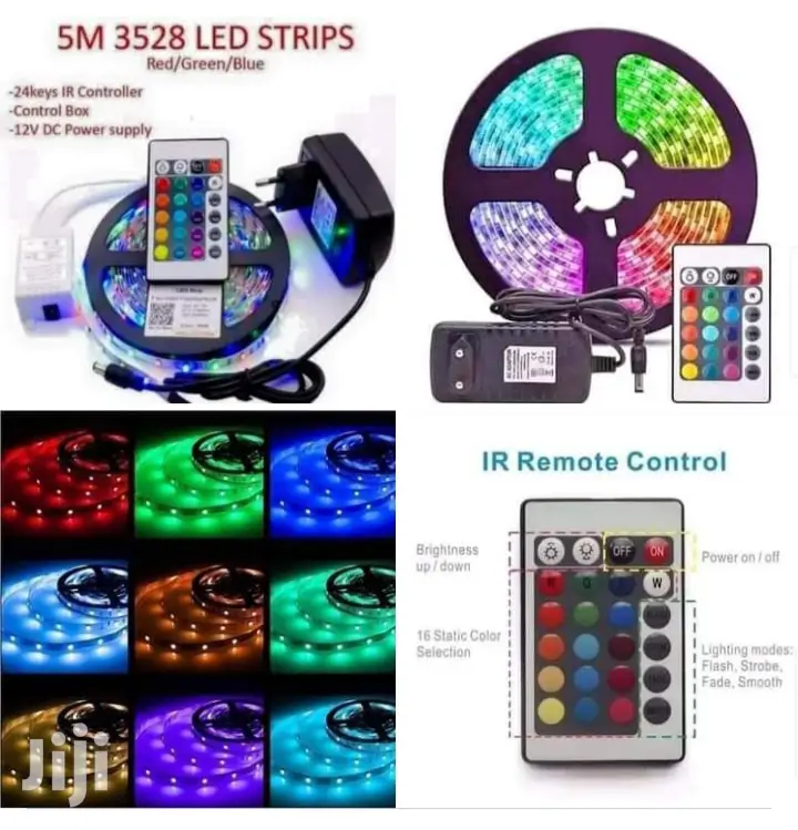 5m Led Strip Light With Remote Control