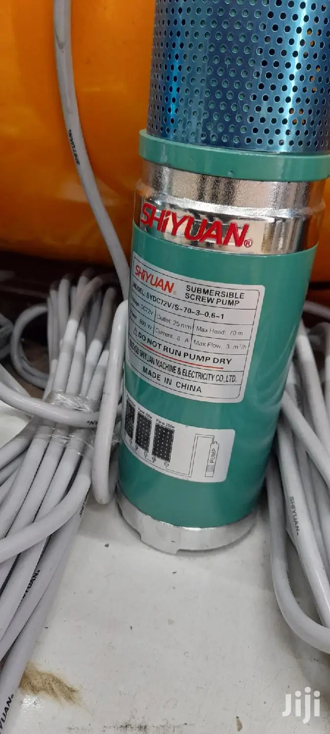 Shiyuan Solar DC Submersible Waterpump 70m 600w