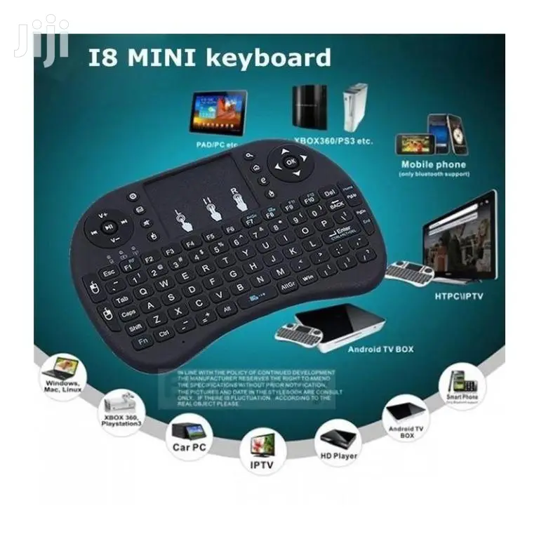 Universal Smart Tv Wireless Remote Control Keyboard