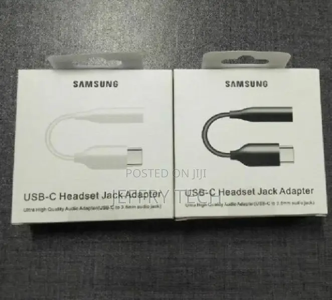 SAMSUNG Type C 3.5 Jack Earphone Cable USB C to 3.5mm AUX He