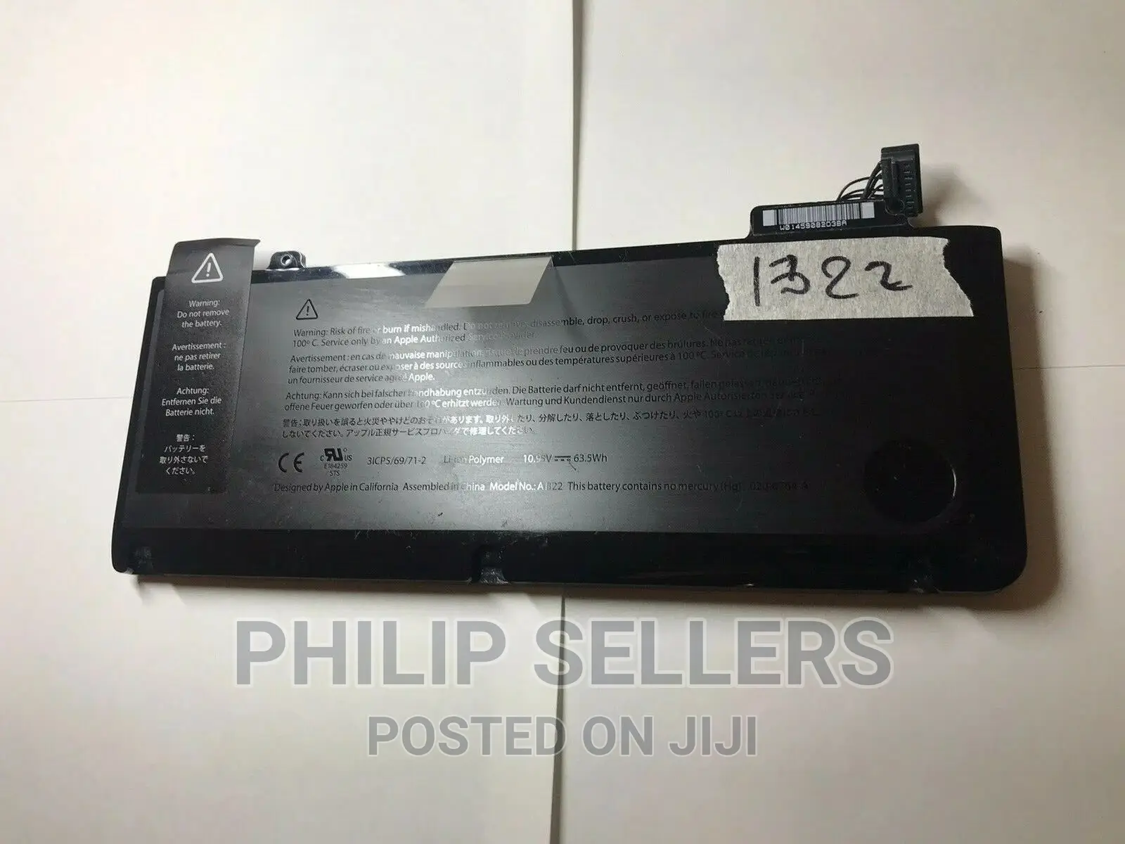 Apple Battery A1322 For Macbook Pro 13" A1278 2009 2010 2011