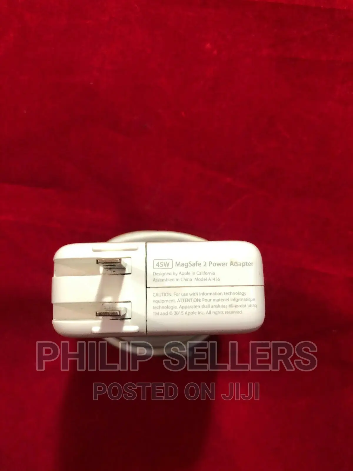 Charger 45W Magsafe 2 Power Adapter A1436