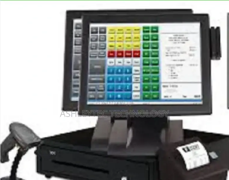 Complete Point Of Sale POS System And Hardware For Supermark