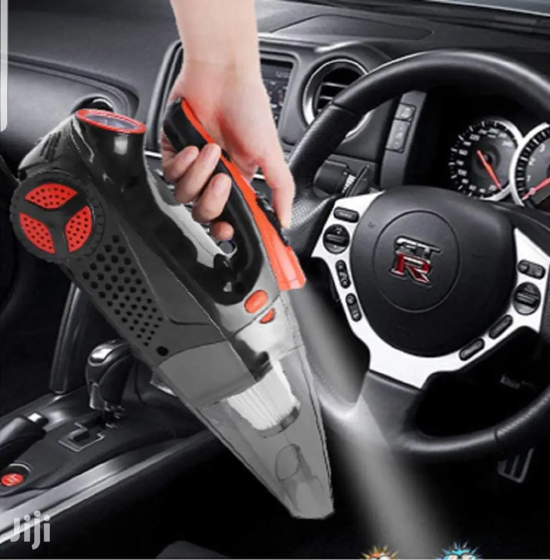 Car Vacuum Cleaner With Compressor