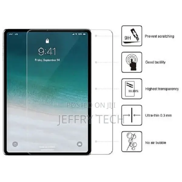 Glass Jar Tempered Glass Screen Protector for iPad Pro 12.9