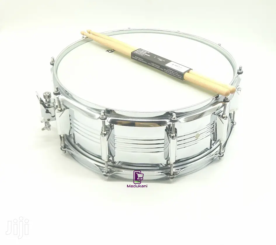 Complete Snare Drum With Stand and Sticks