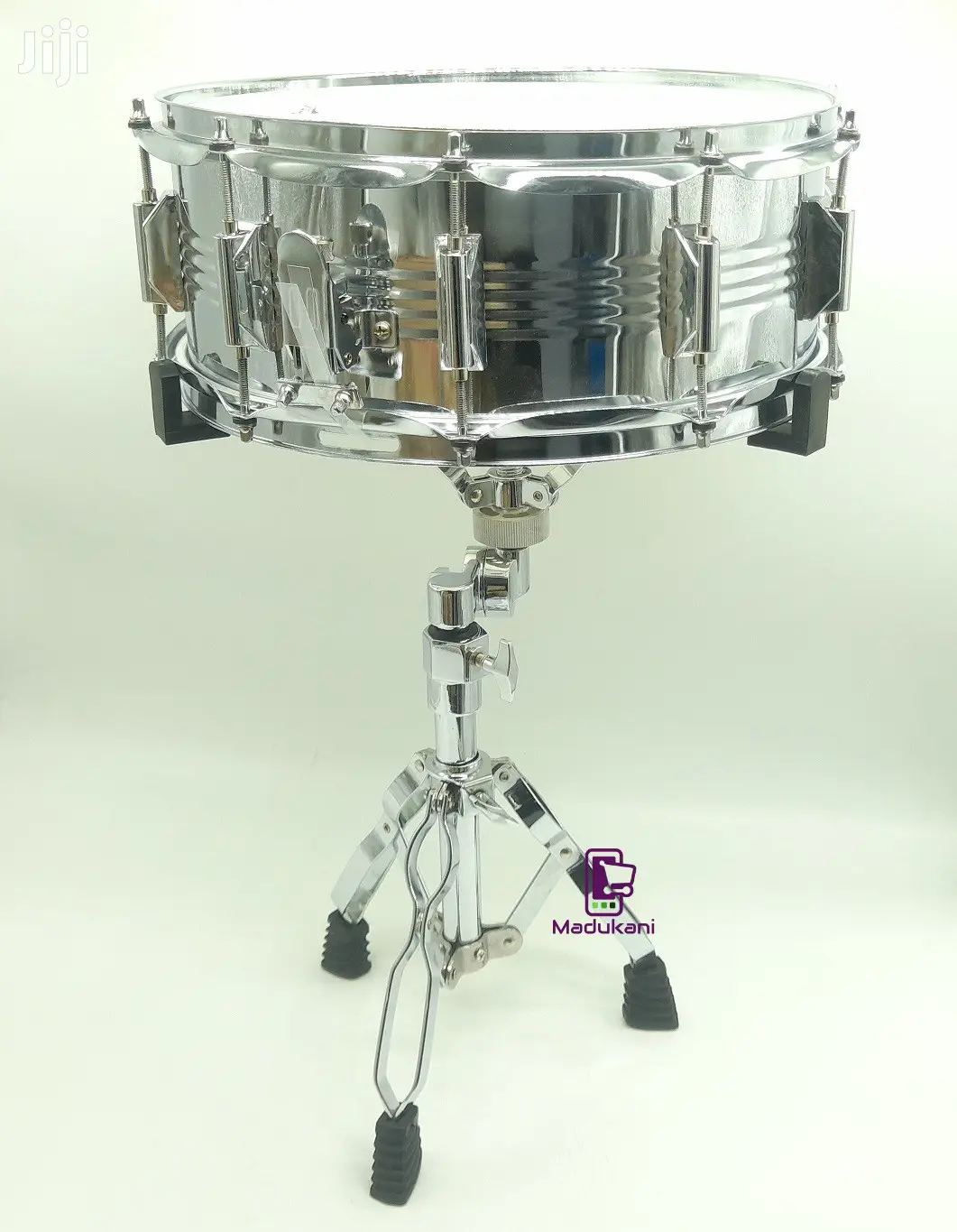 Complete Snare Drum With Stand and Sticks