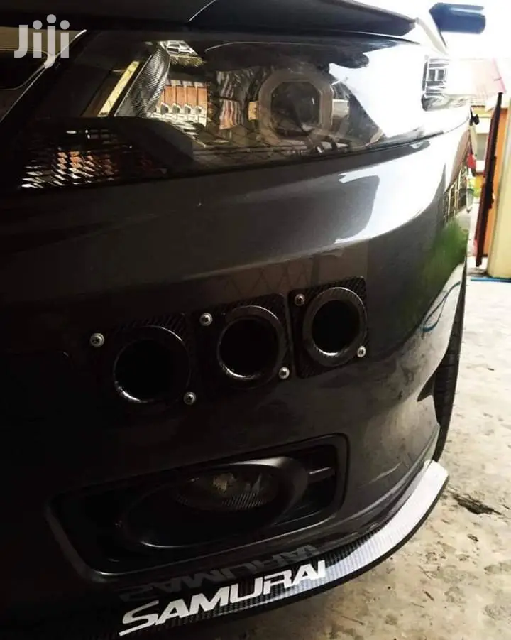 Universal Carbon Fibre Car Front Bumper Spoiler Lip