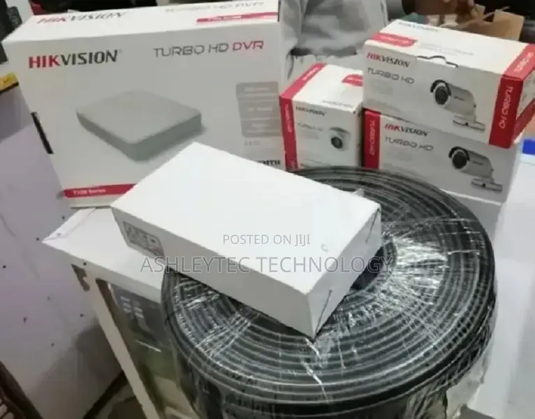 CCTV Cameras Package Full Pack With Warranty