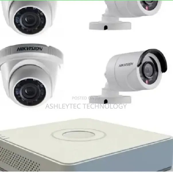 TOP Hikvision 4 Camera CCTV 4 Dome 20m IR With N