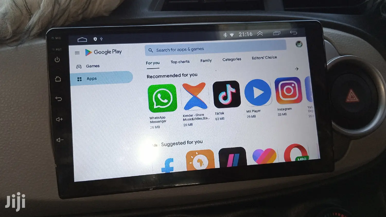 Toyota Android Tablet Radio