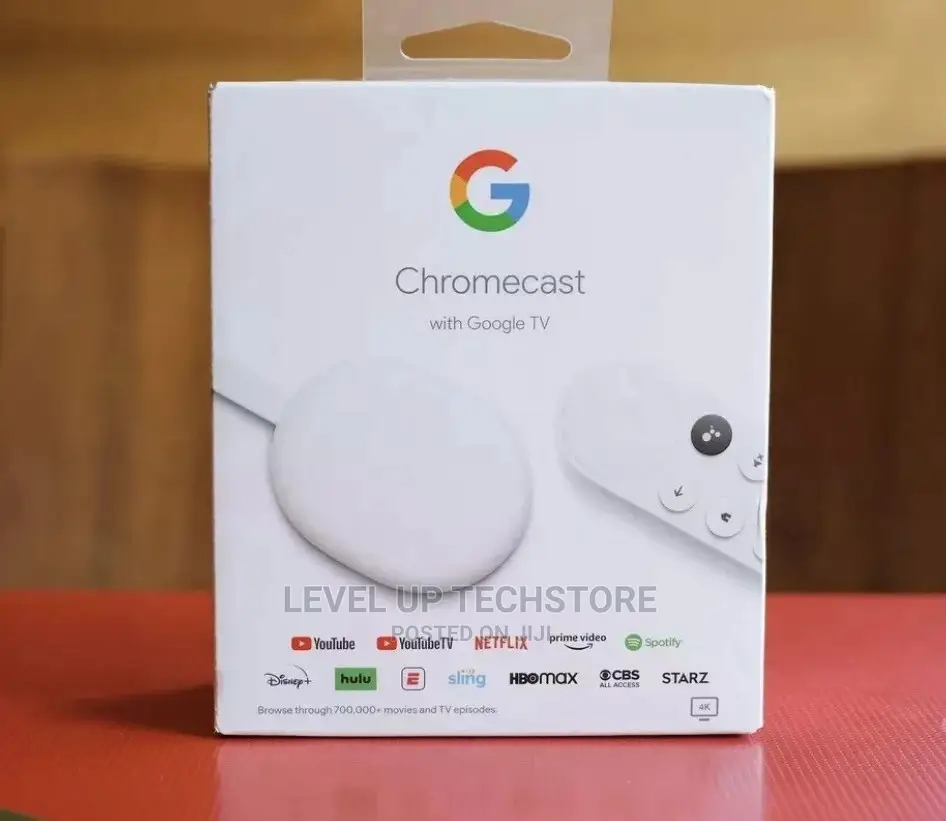 Google Chromecast With Google TV 4К Media Streamer - New
