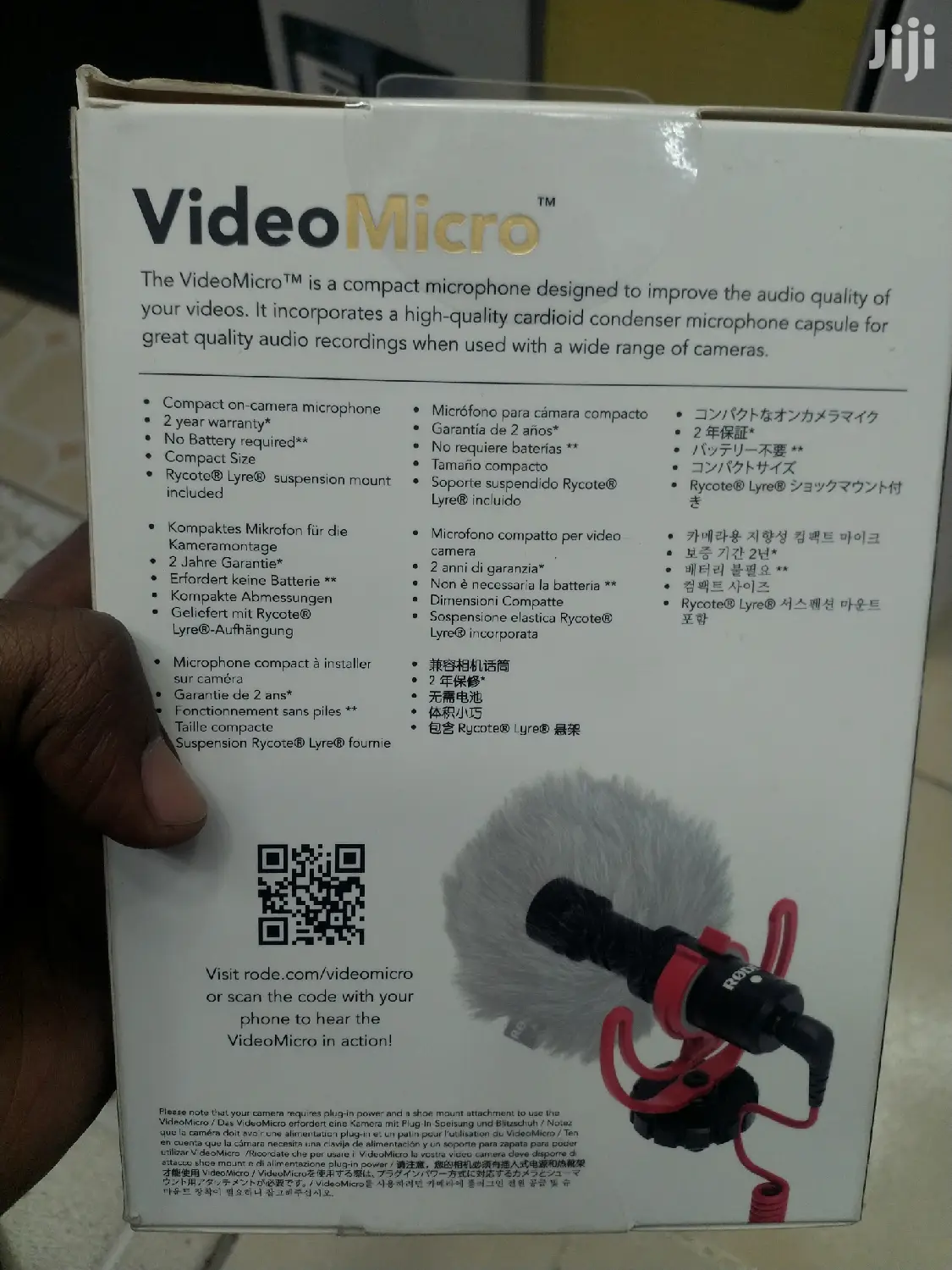 Rode Videomicro Compact Microphone