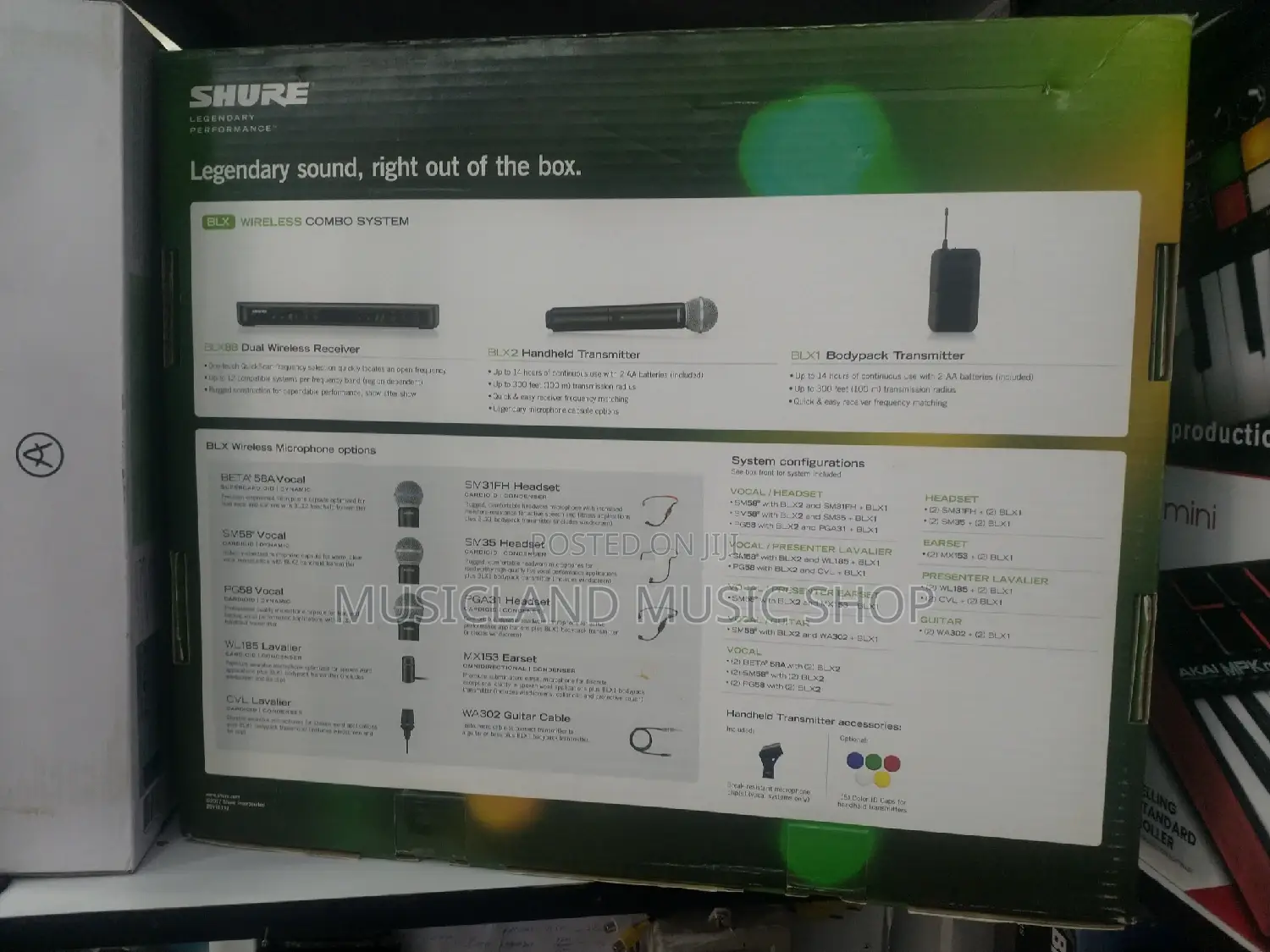 Shure Pg58 Original Wireless Microphone