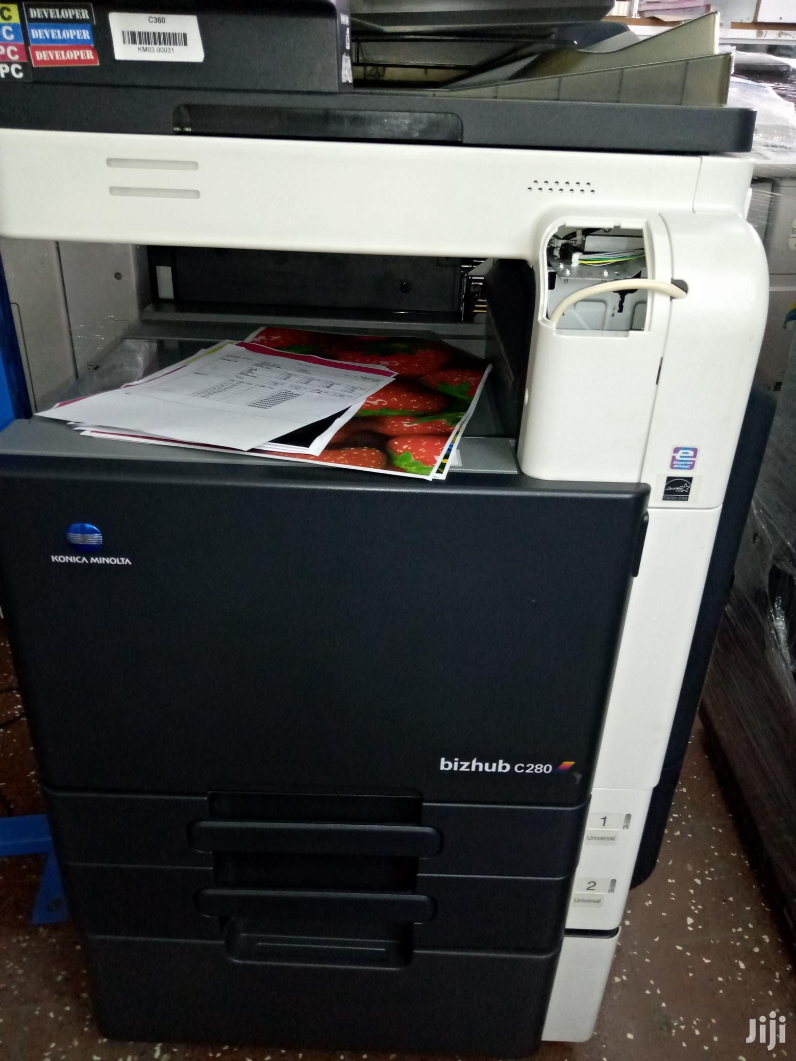 Colored Konica Minolta Bizhub C 280 Photocopier Machine
