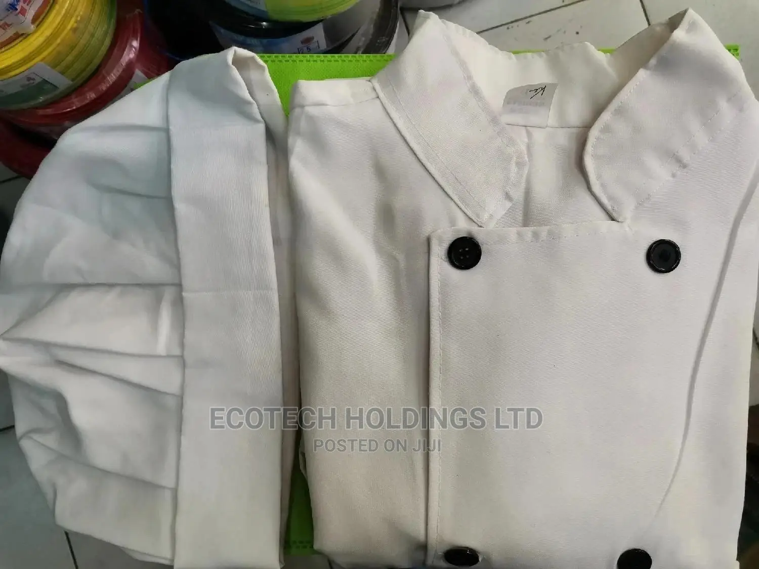 Chef Apron And Cap.
