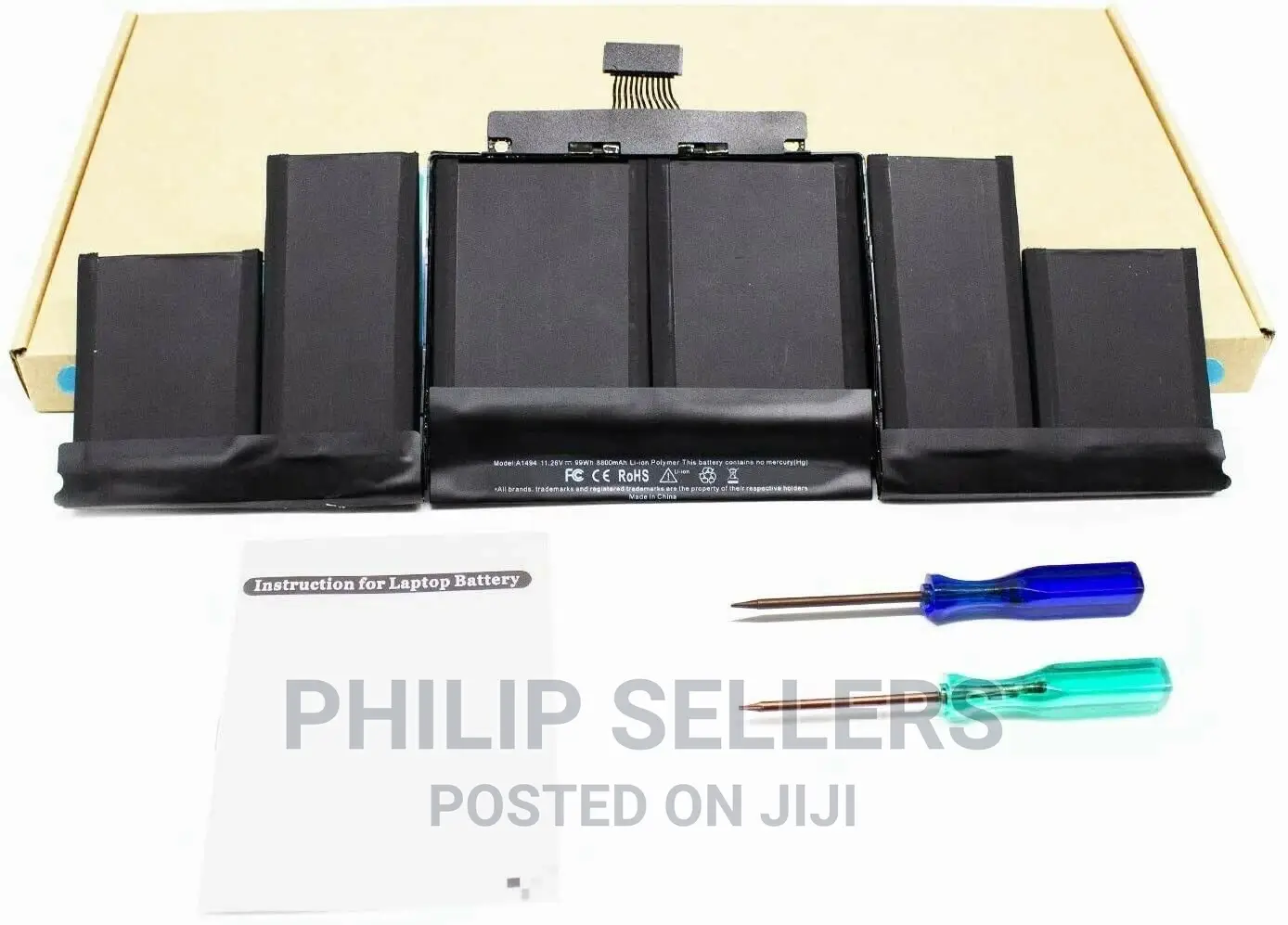 Genuine A1618 A1494 A1398 Battery for Apple Macbook Pro 15 I