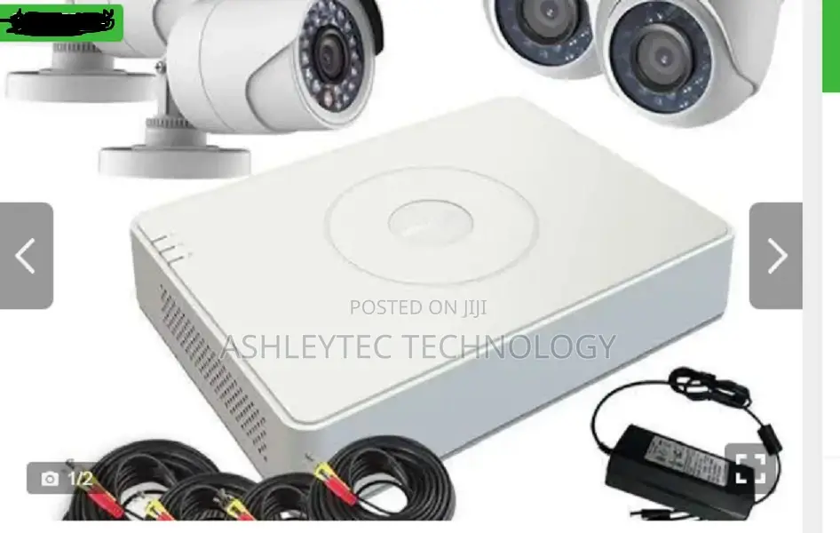 Hikvision 2pc HD Full Color CCTV Camera Bullet