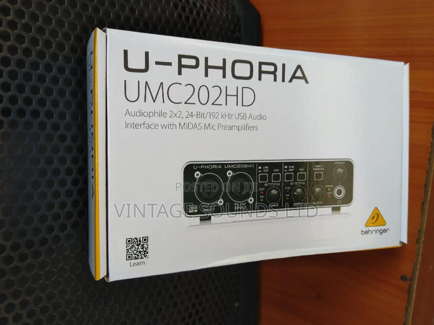 U Phoria Usb Audio Interface Sound Card