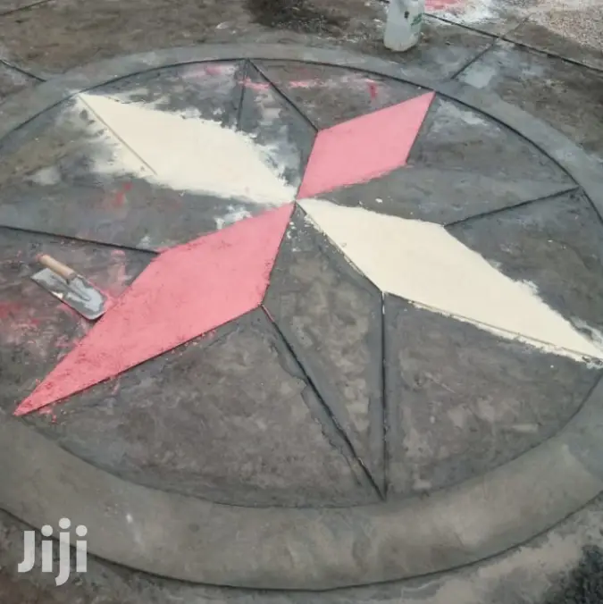 Terrazzo Fixing and Setting Out Design at Nyayo