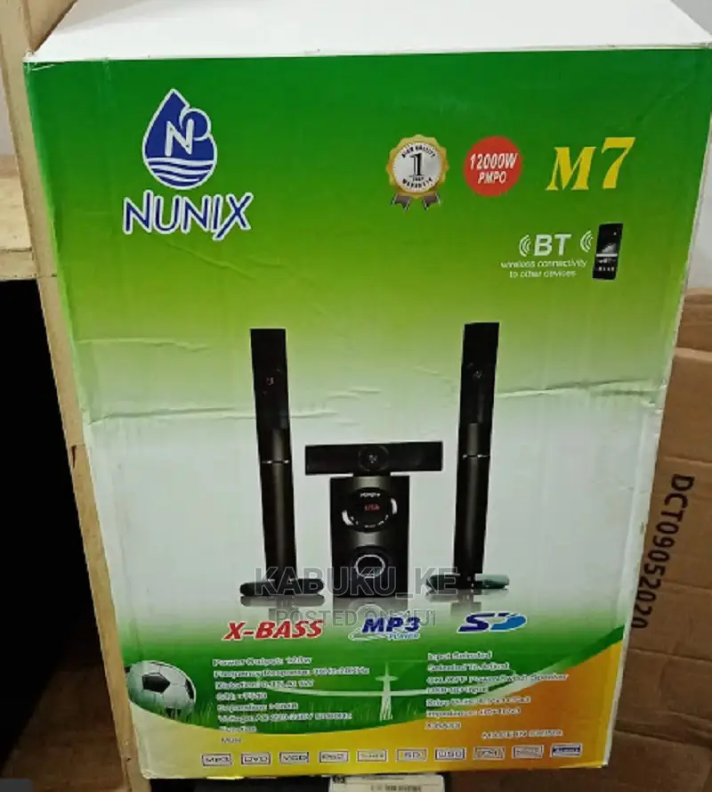 Home Theatre 3.1 Channel Nunoix M7