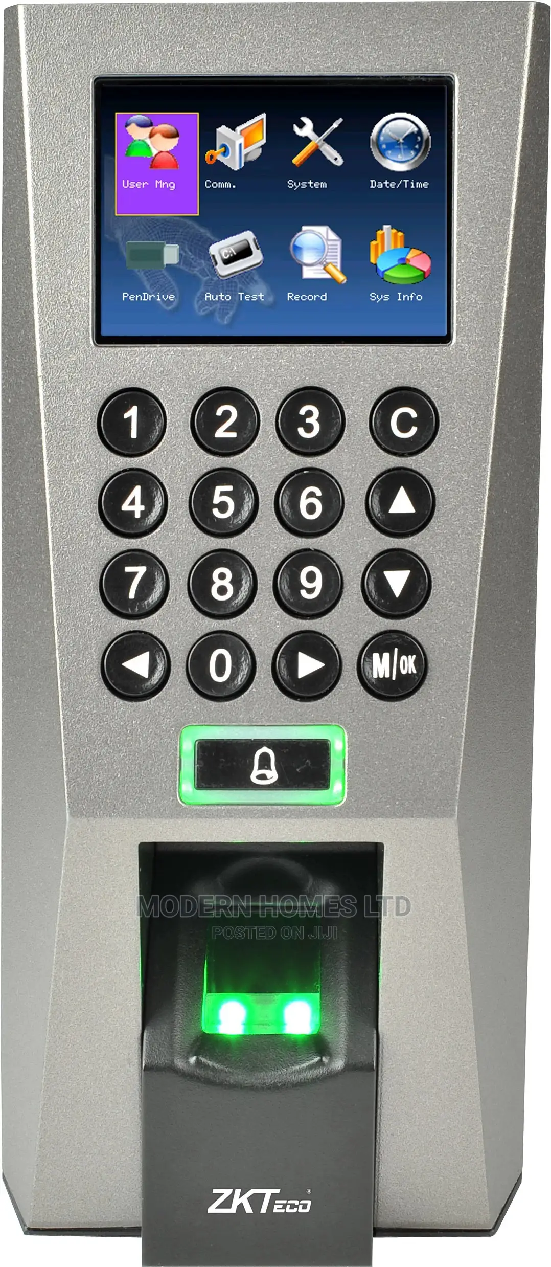 ZK Teco Acess And Time Attendance Fingerprint Biometric Read