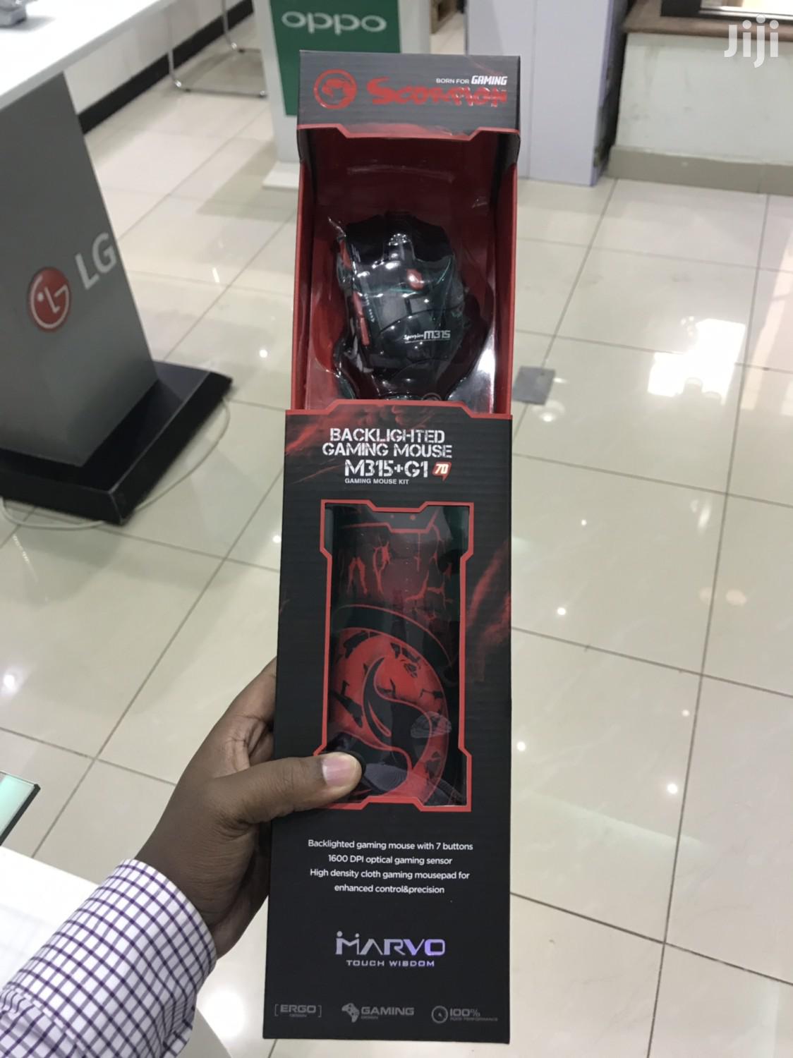 Marvo M315 Gaming Mouse With Mousepad