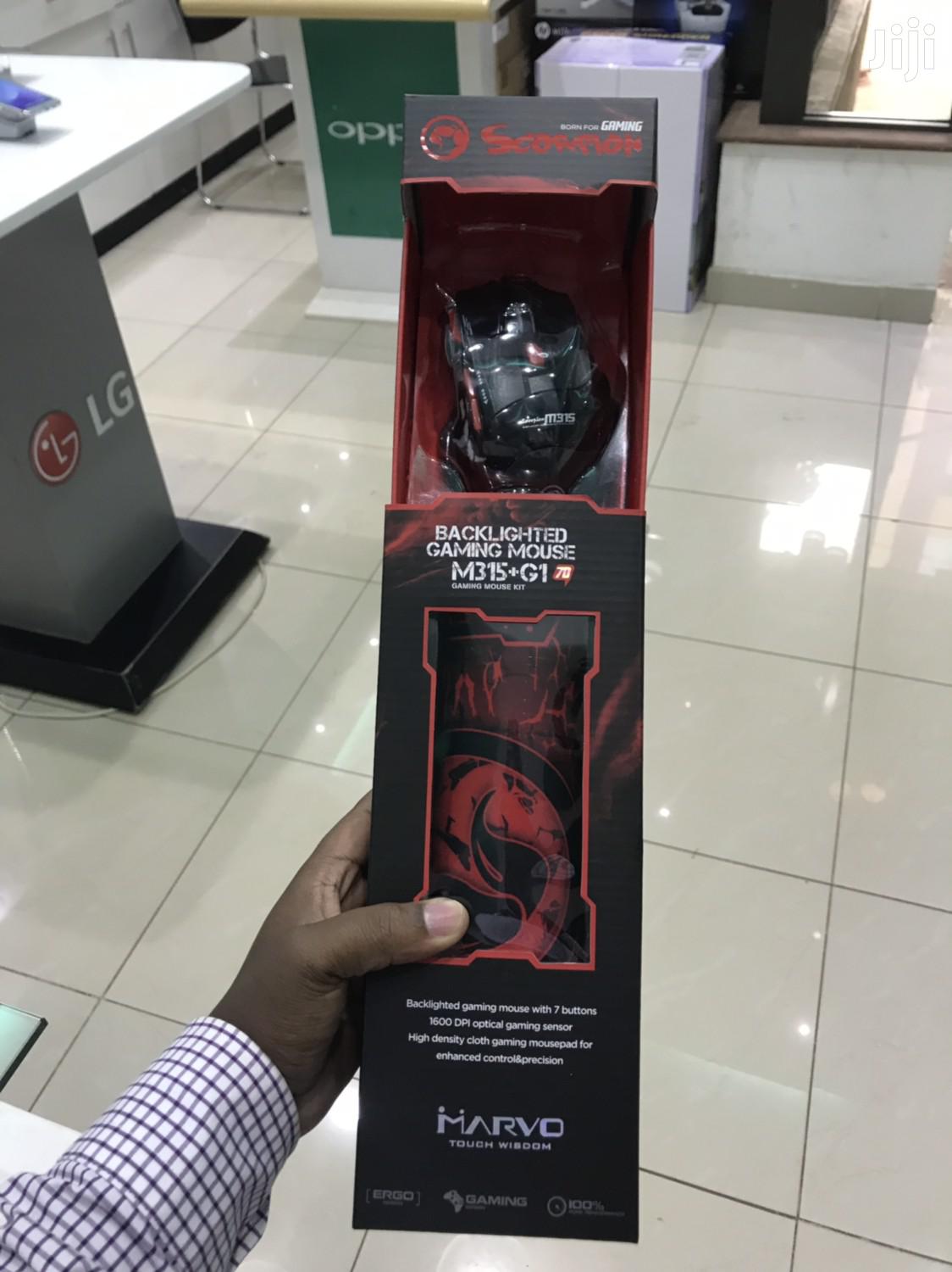 Marvo M315 Gaming Mouse With Mousepad