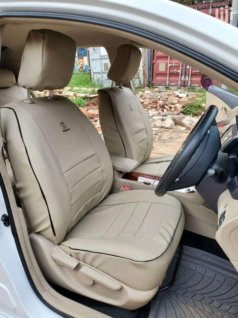 Ribboned Car Seat Covers