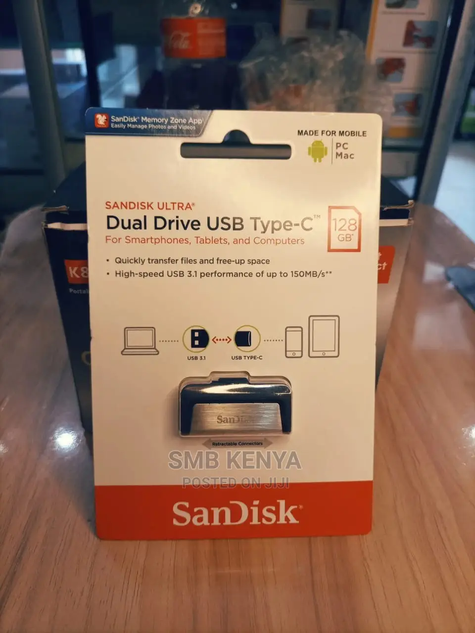 Type C Otg Flash Disk 128GB USB 3.1