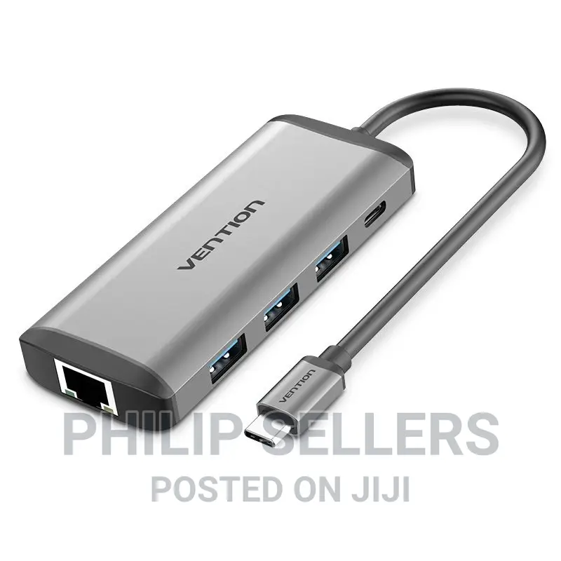 Vention USB Type C to Multi-Function 8 IN 1 Hub / Docking St