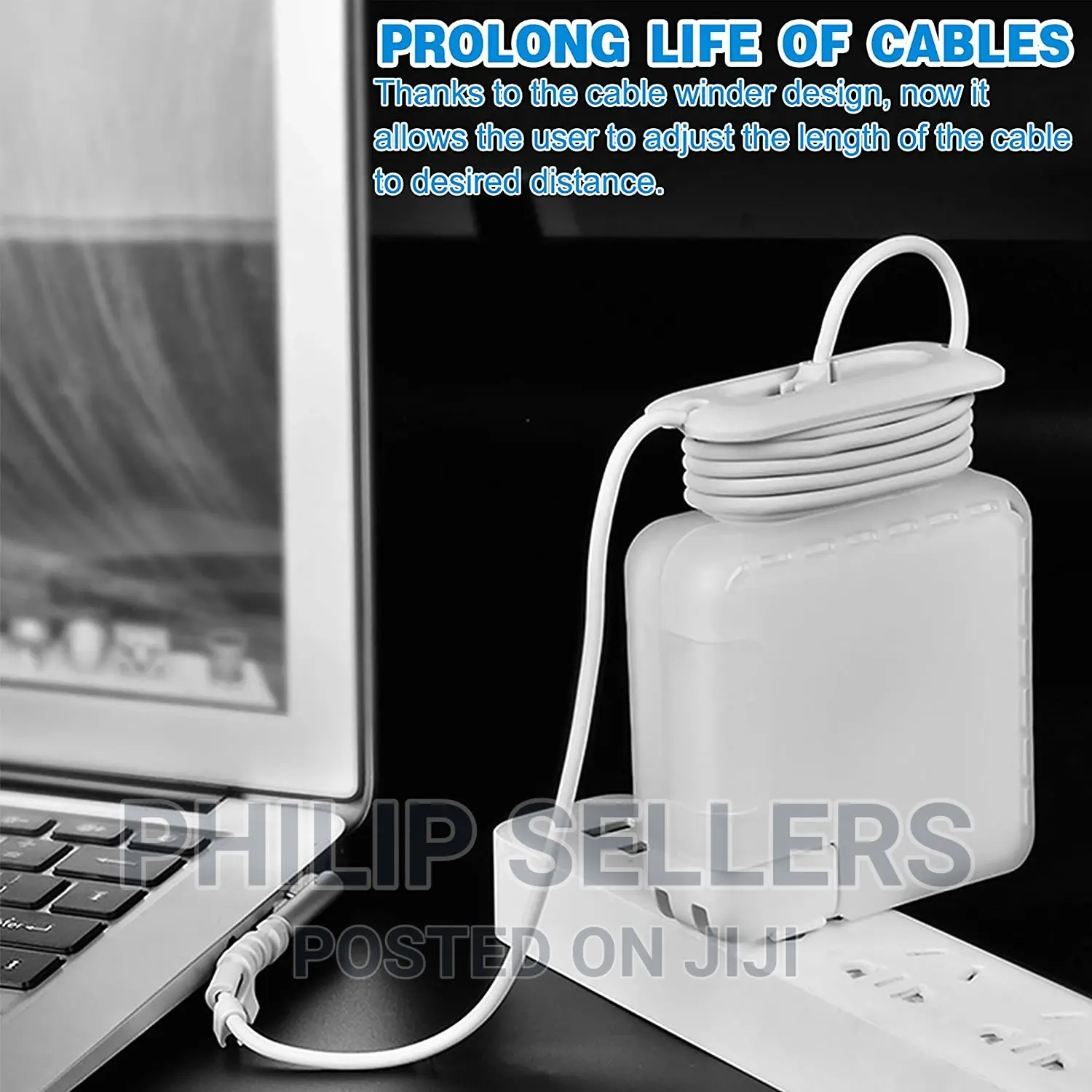 Macbook Charger Case Cover With Cord Winder - VAESIDA Trave
