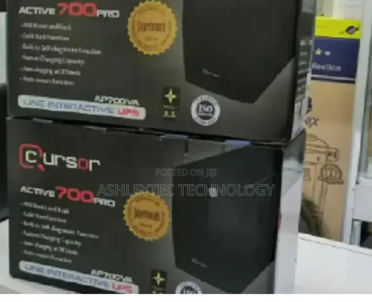 700va Cursor Active 700 Pro Line Interactive Ups Power Back