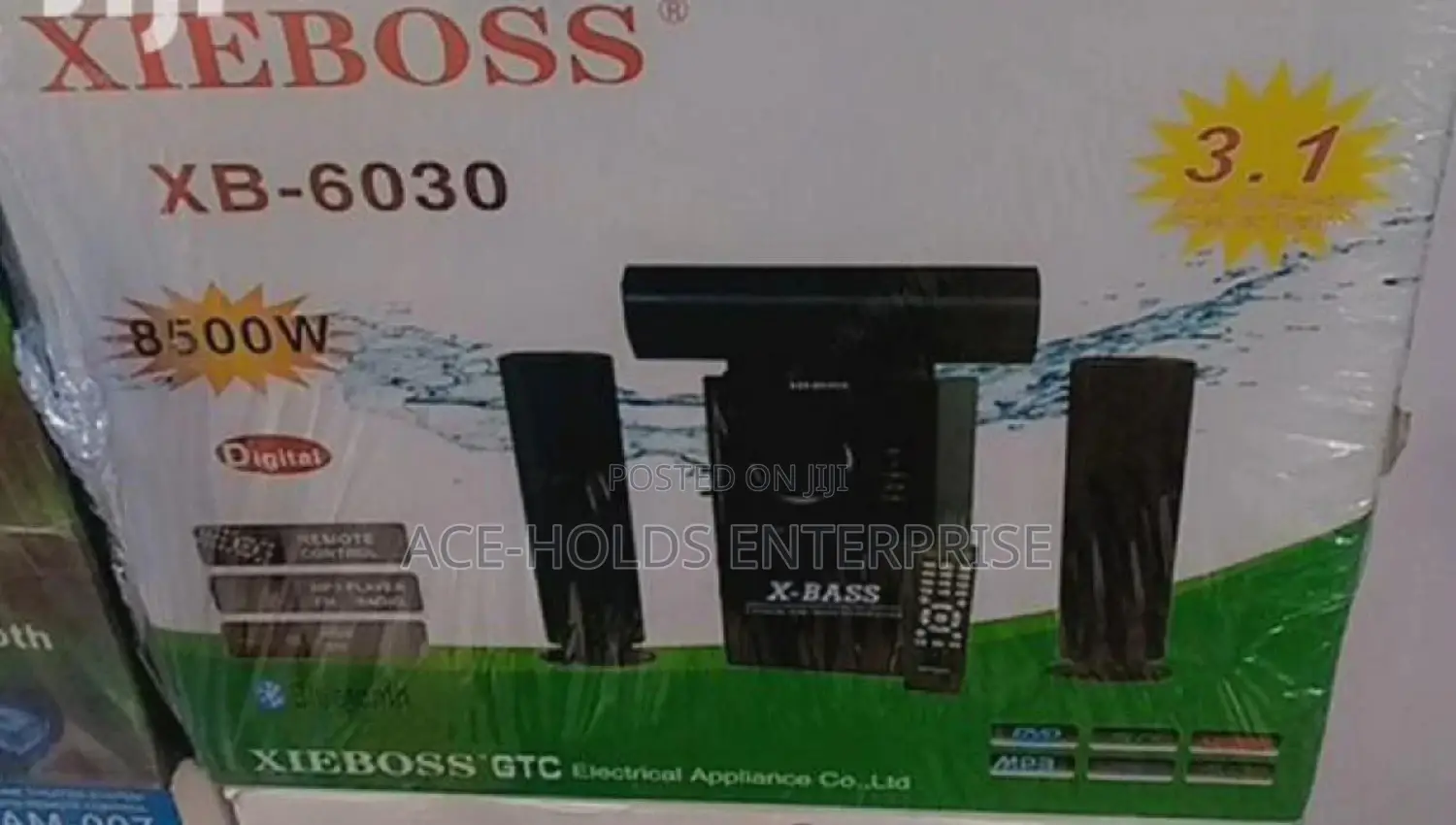 3.1 Channel Xie Boss XB 6030 Sound System.