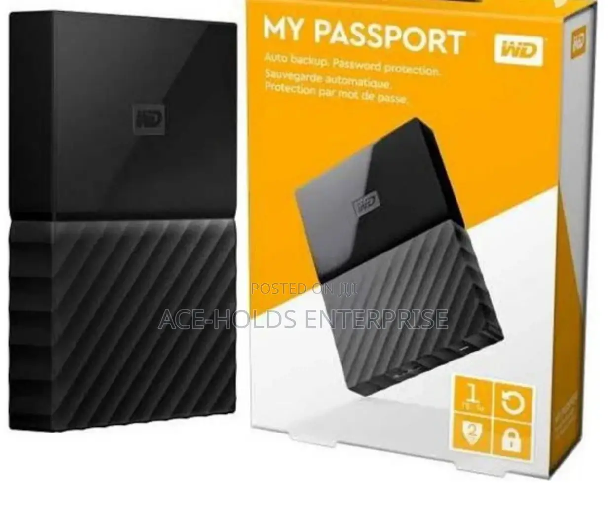 WD My Passport 1TB - Black