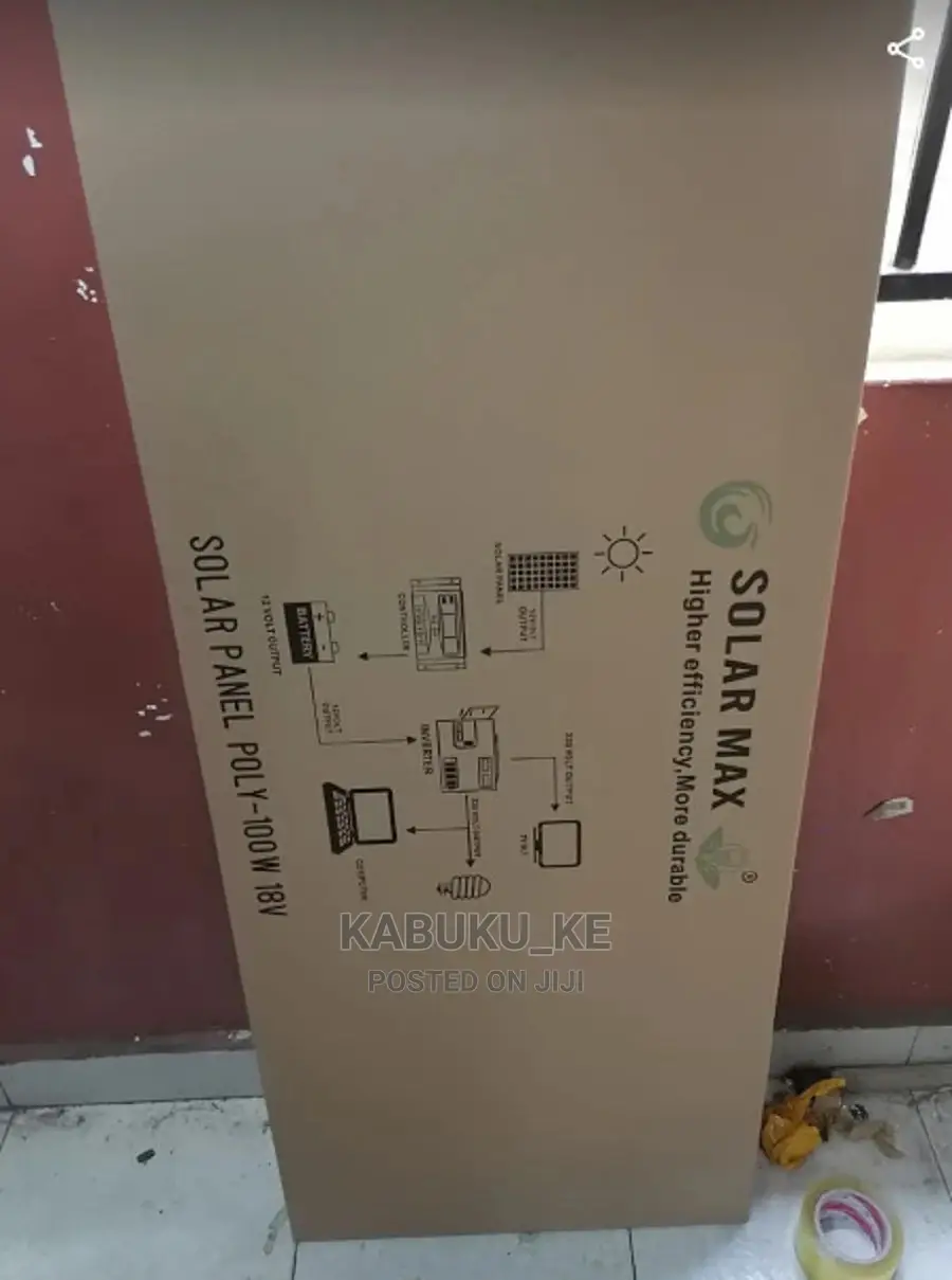 Solarmax 100 Watts German Technology Solar Panel