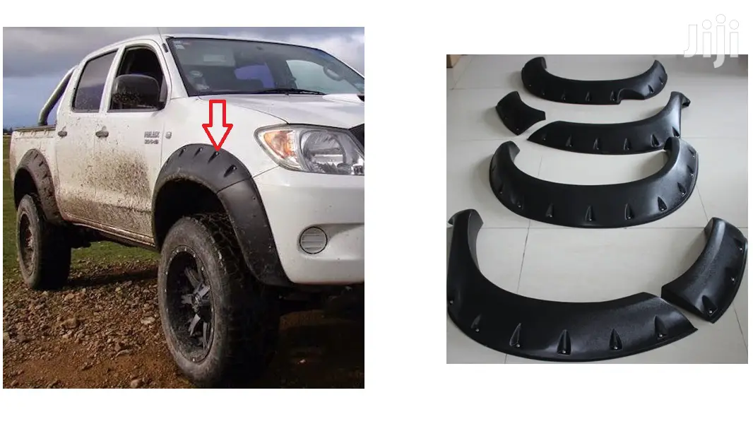 Vigo Wheel Arches Fender Flares : For Toyota Hilux: Yr2008+