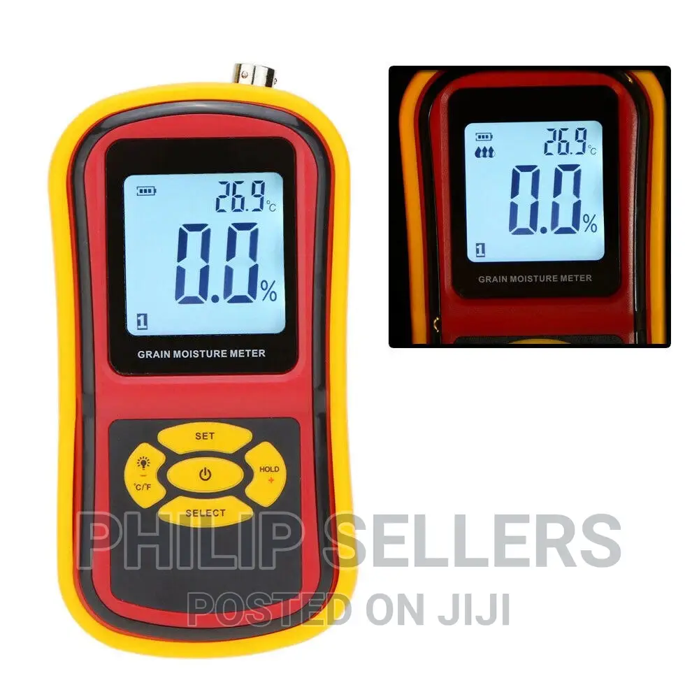 Measuring Range: Moisture Is 5%~30%, Temperature Is -10~60°C