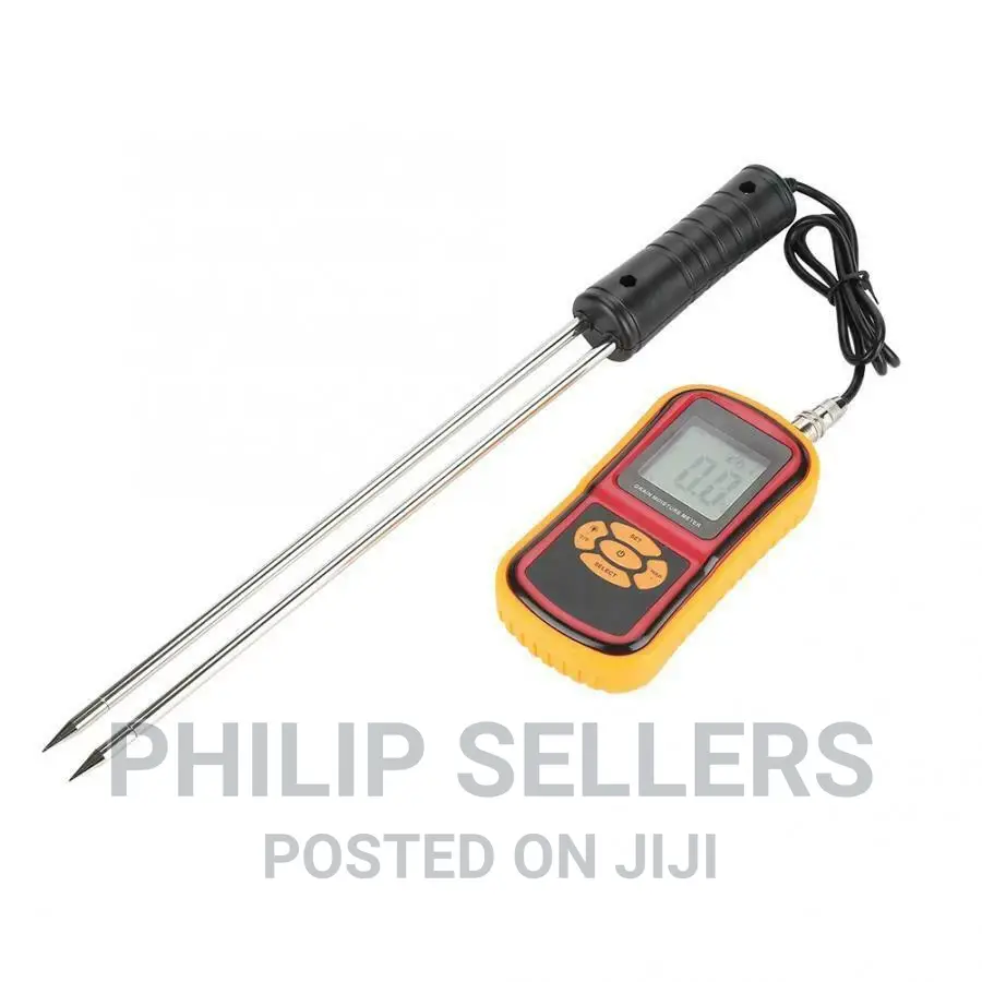 Smart Sensor LCD Digital Grain Moisture Meter Hygrometer + M