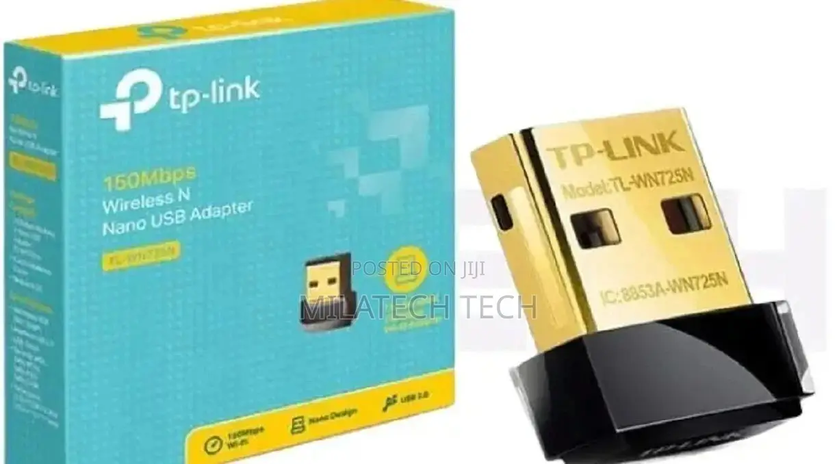 Tp-link TL-WN725N USB Wifi Network Adapter For Desktop