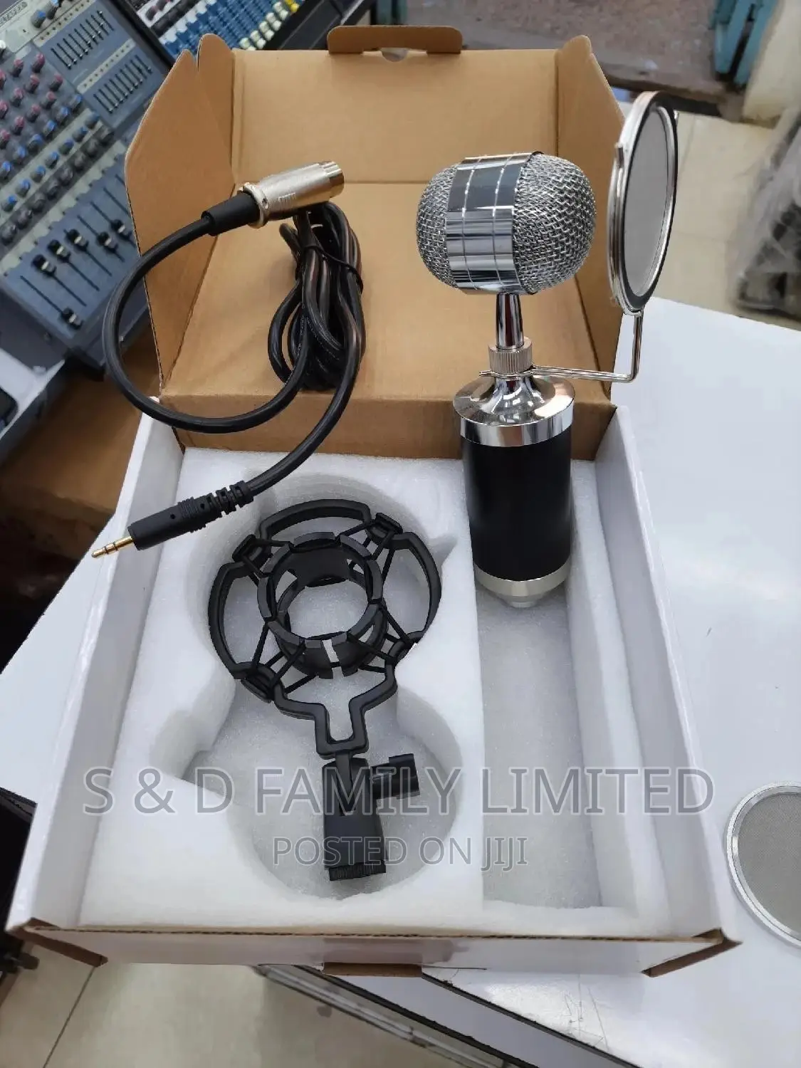 BM 800 Condenser Mic Studio Mini Set