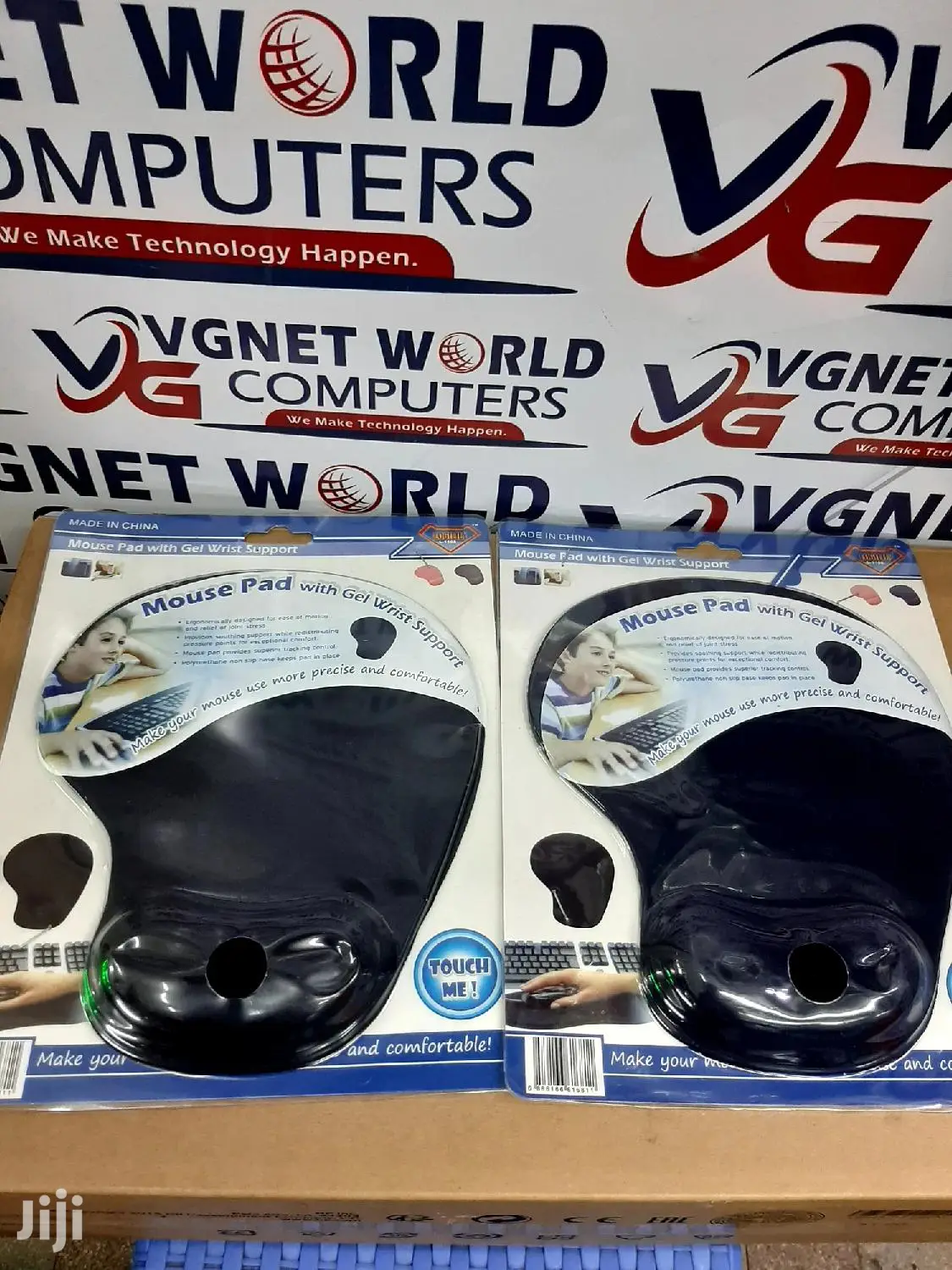 Mouse Pads With Gel Wrist Support