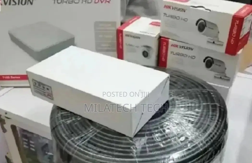 8channels Hikvision CCTV Cameras