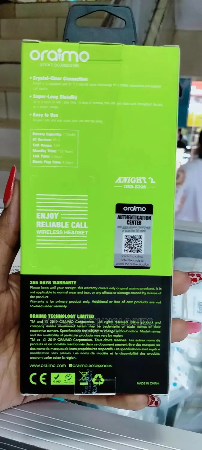 Oraimo Headsets