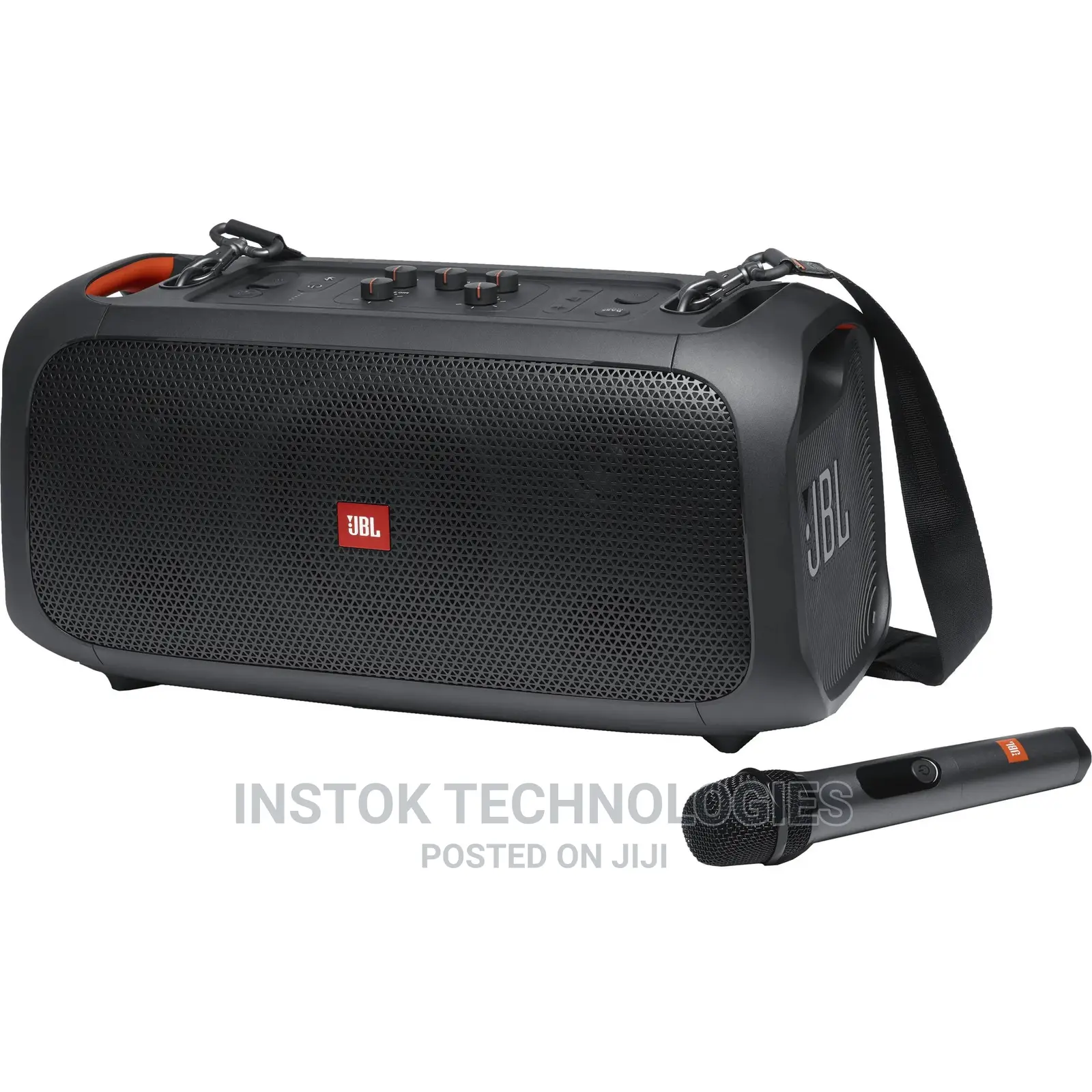 Jbl Partybox On-The-Go - Portable Party Speaker With Built-I