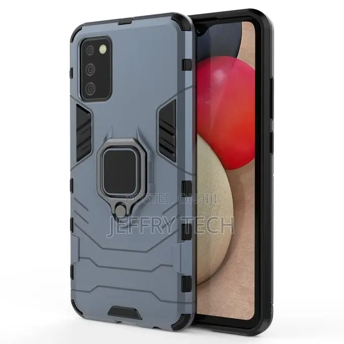 Samsung Galaxy A02S Case Cover With Filp - Blue
