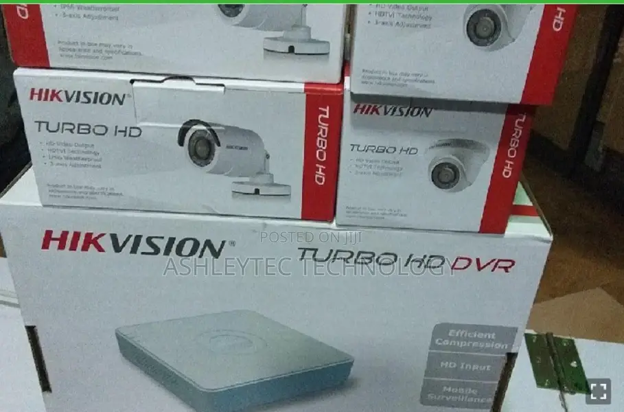 Hikvision 720P Channel 4 Cameras Sale And Installations