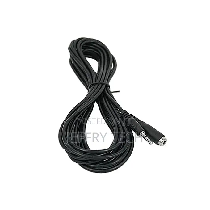 5M Long 3.5mm Male Jack To Female