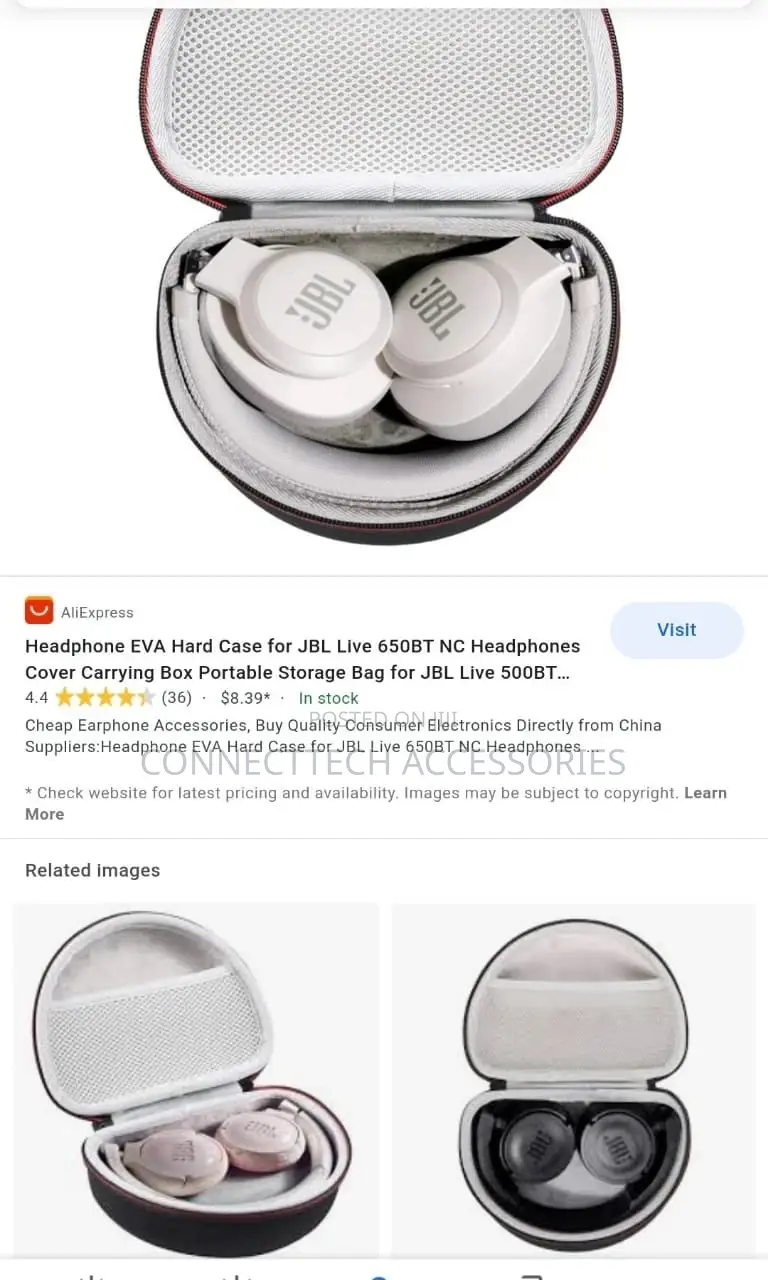 JBL LIVE 650BTNC Wireless Headphone With Noise Cancellation