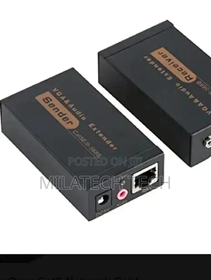 100M VGA Signal Extender Over Cat6 Network Cable
